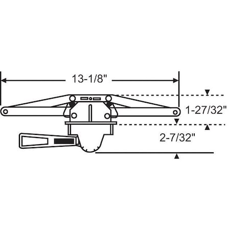 Strybuc Lever Operator Bronze 36-168-1